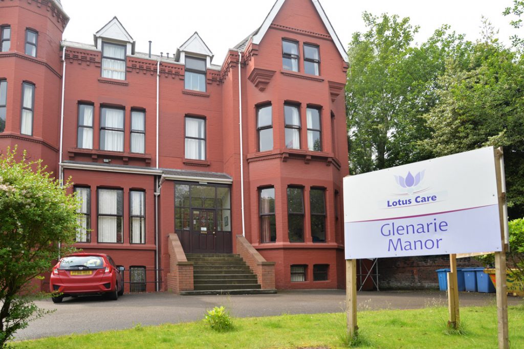 Glenarie Manor care home Sefton Park Liverpool