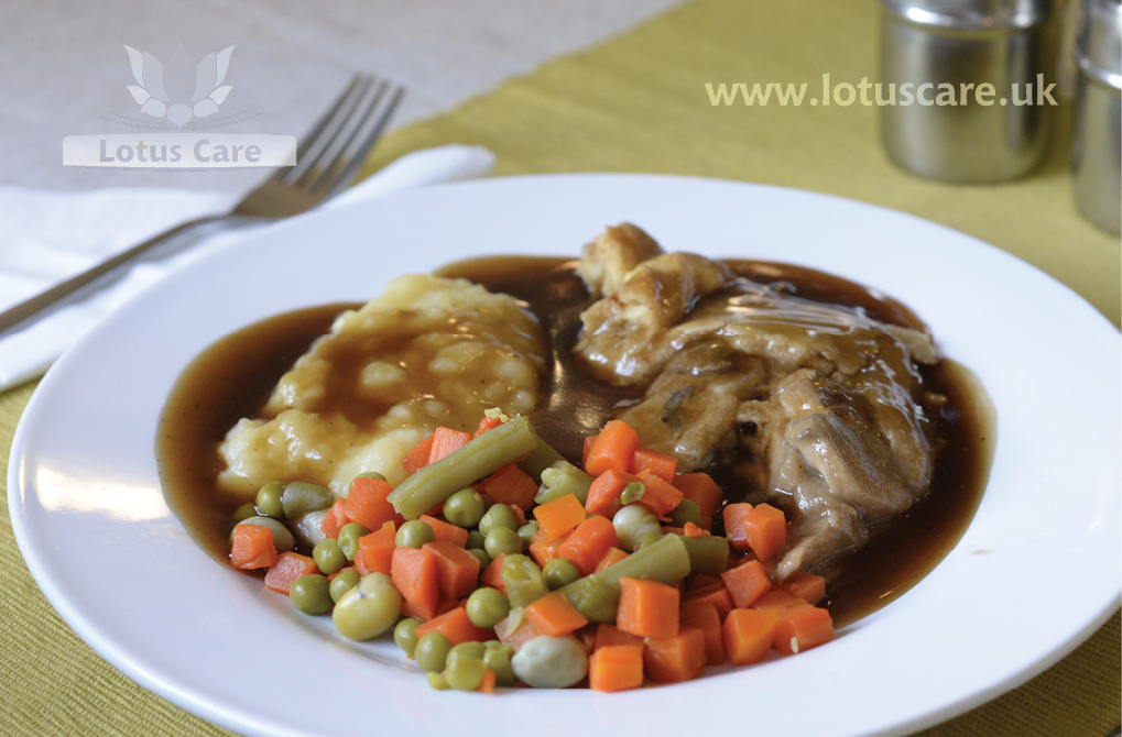 Lotus Care Homes, nutritious meals